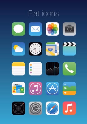 Flat icons