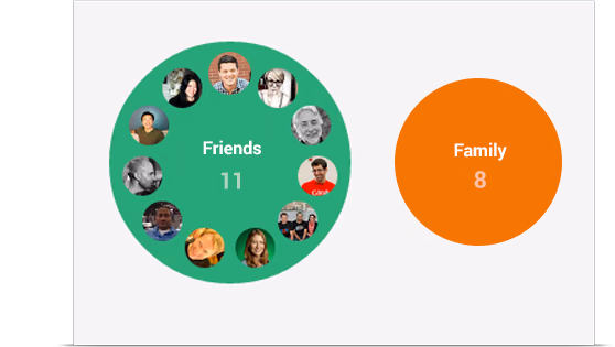 Screenshot Google Plus Circle