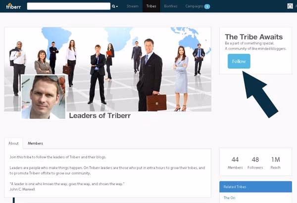 Grow Your Business with Triberr: #1 Networking