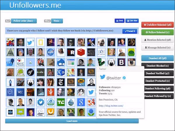 unfollowers