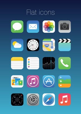 Flat icons