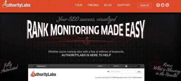 screenshot authoritylabs