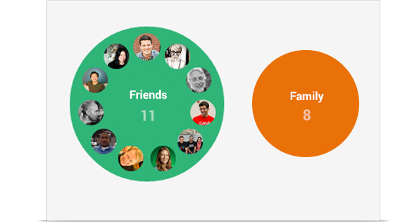 Screenshot Google Plus Circle