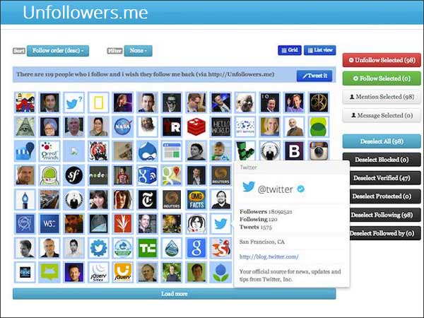 unfollowers