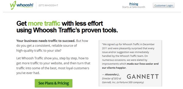 screenshot whooshtraffic